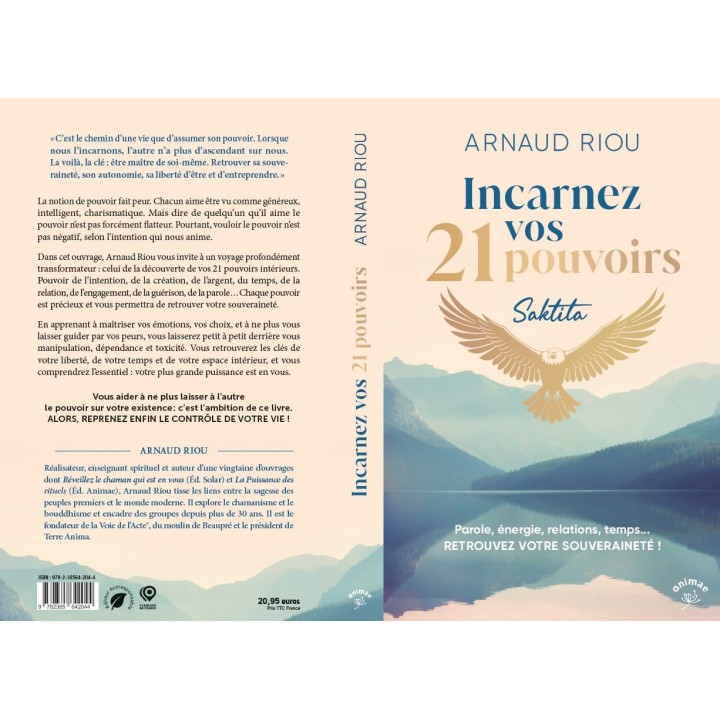 Saktita, incarnez vos 21 pouvoirs - un livre d'Arnaud Riou