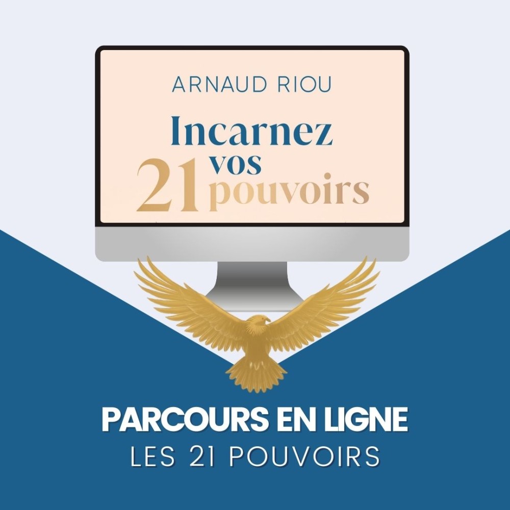 les 21 pouvoirs avce Arnaud Riou - un parcours en ligne inédit
