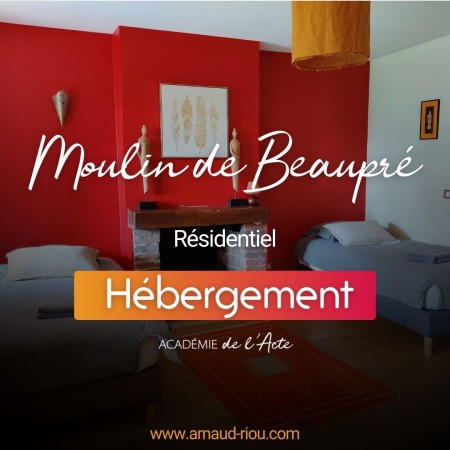 Hébergement - Moulin de Beaupré - 2 nuits - Offre stage
