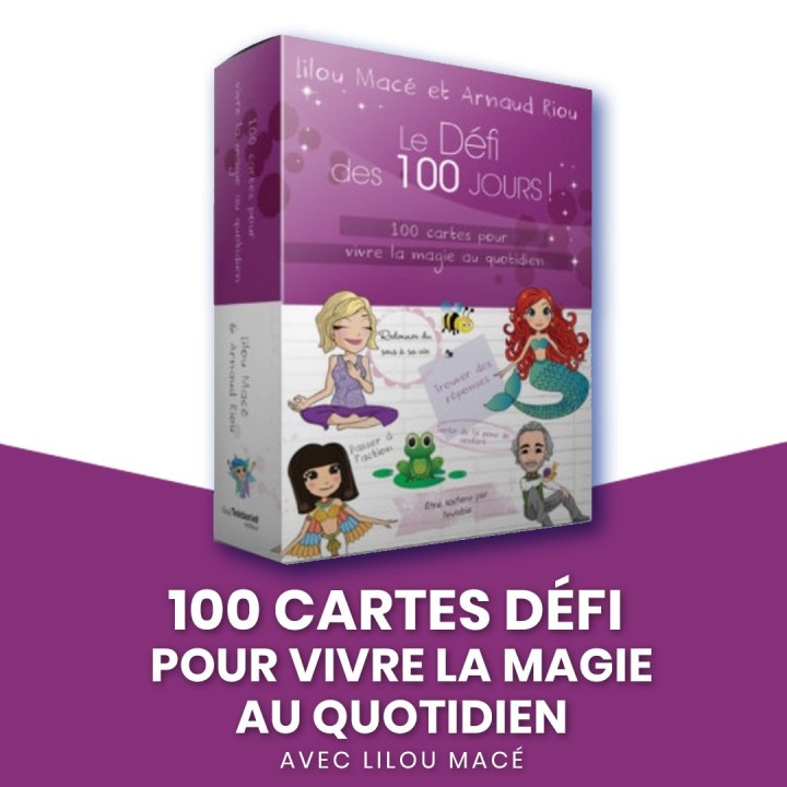 100 cartes Défi des 100 Jours pour Vivre la magie au quotidien