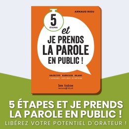 5 étapes et je prends la parole en public !